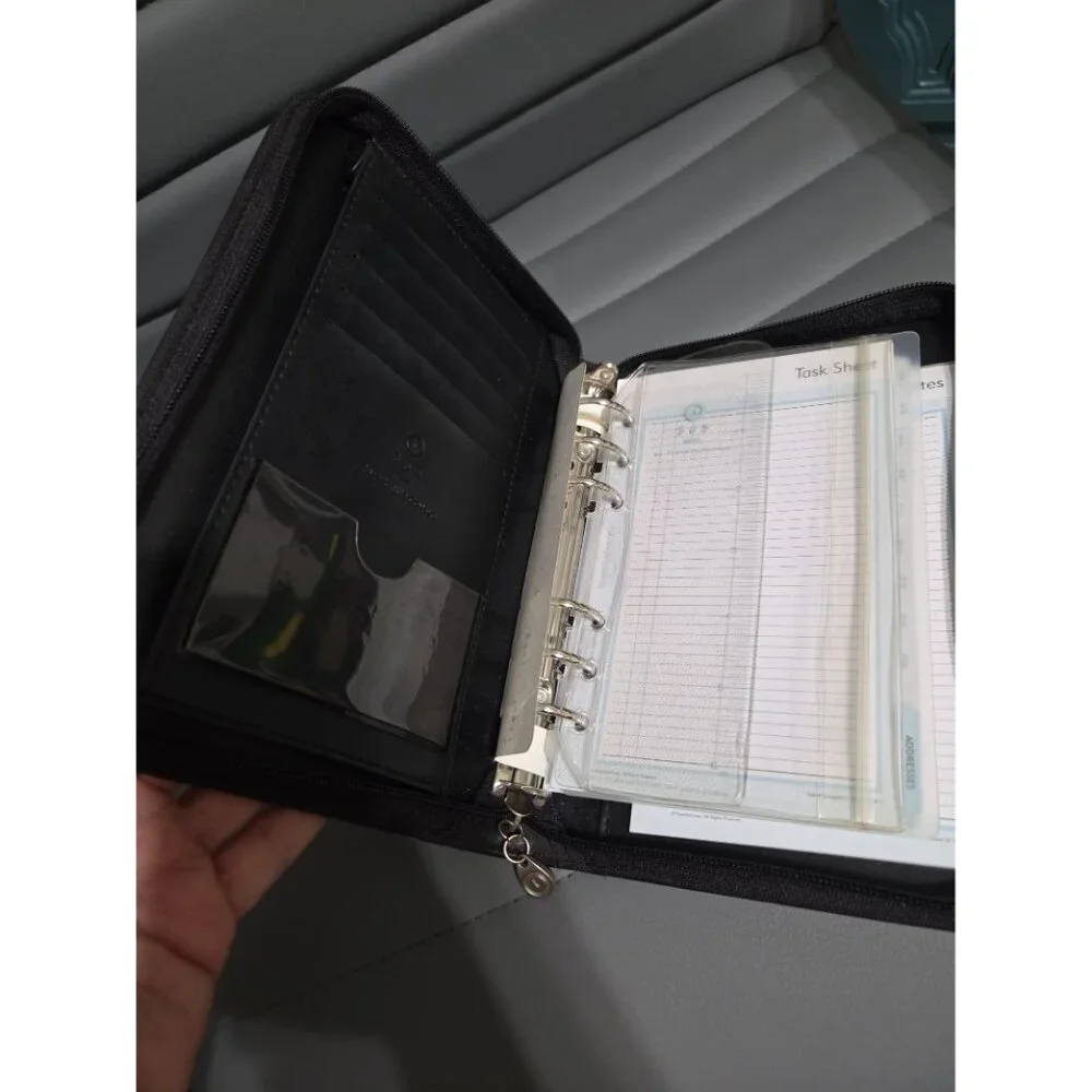 Franklin Covey 365 Black 6 Ring Planner
